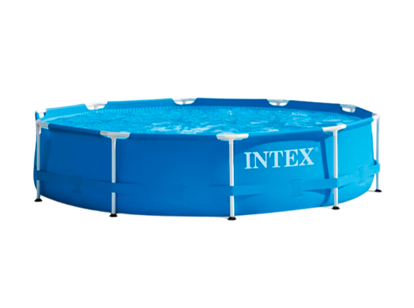 Piscina inflable Intex de color azul - transparent